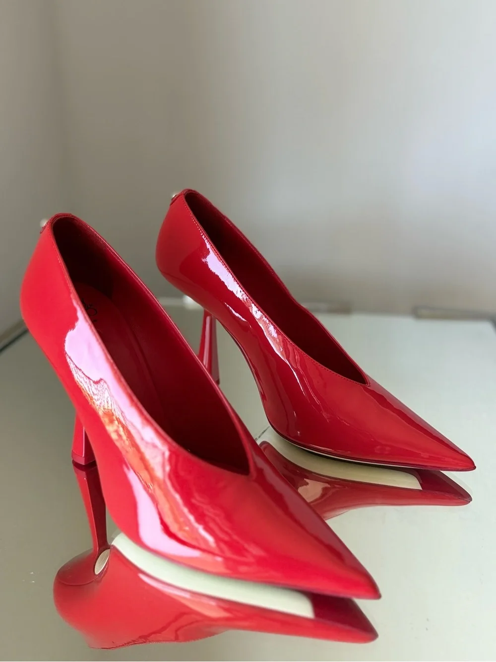 Jimmy Choo Sailor Mars Pump 100 In Mars Red 37
